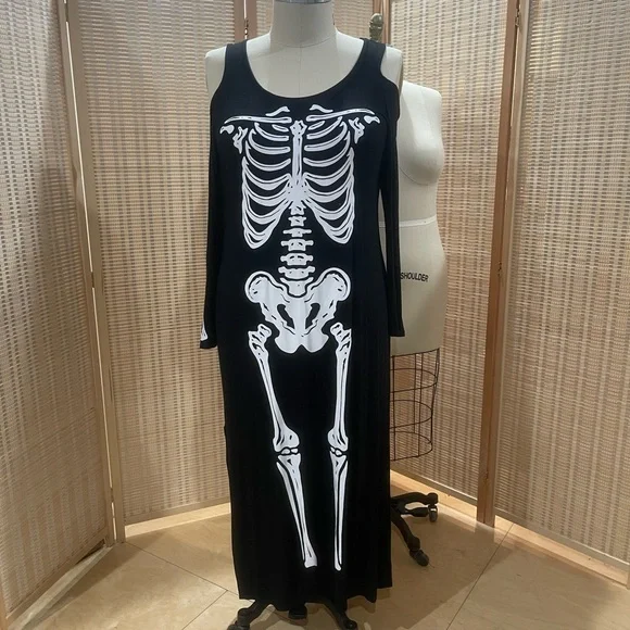 torrid | Dresses | Torrid Cold Shoulder Skeleton Dress | Poshmark